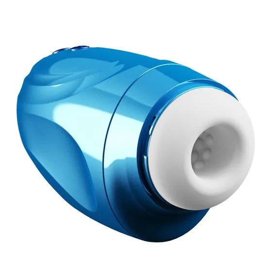 Vibrators Hidden Desire Hidden Desire Fusion X Aqua Bubble Masturbator Blue