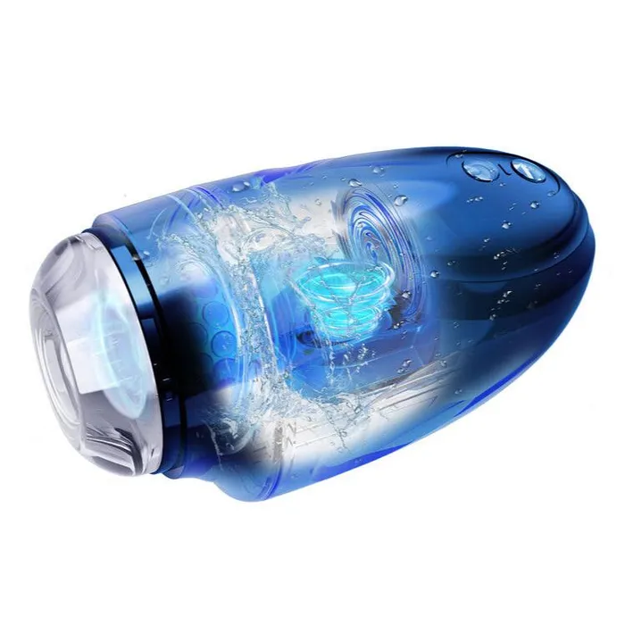 Vibrators Hidden Desire Hidden Desire Fusion X Aqua Bubble Masturbator Blue Vibrators Hidden Desire Hidden Desire Fusion X Aqua Bubble Masturbator Blue
