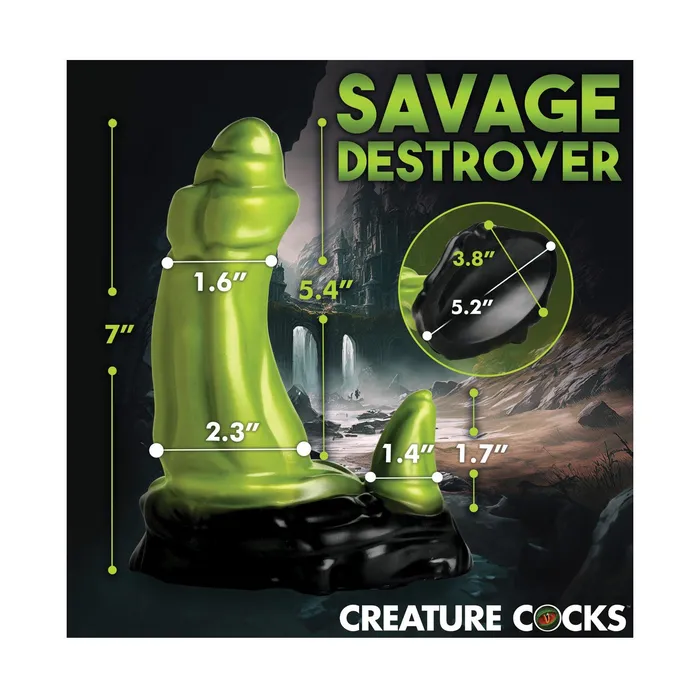 Creature Cocks Dildos Creature Cocks Orc Silicone Dildo