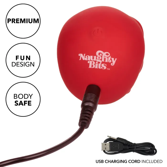 Female Sex Toys Naughty Bits Bone Head Handheld Massager CalExotics