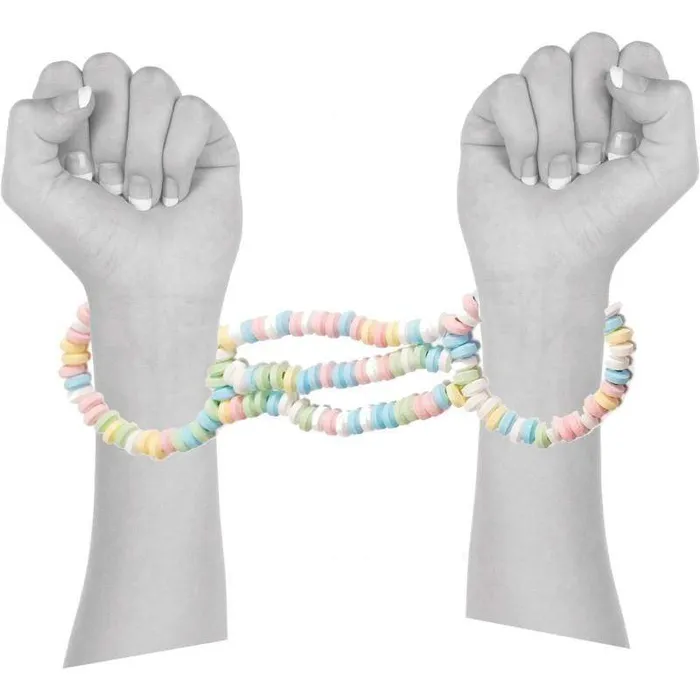 Hott Products Couples Candy Cuffs 159 Oz