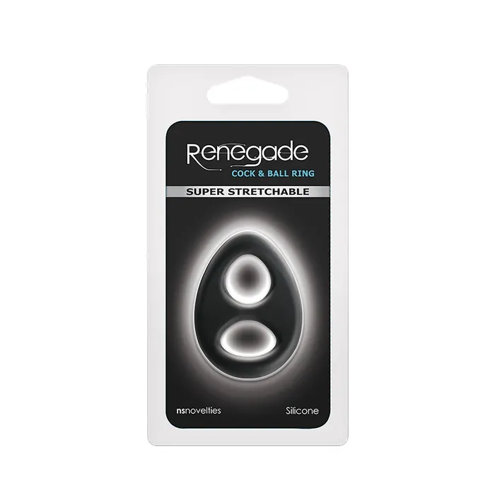 Renegade Romeo Soft Ring Black nsnovelties Male Sex Toys Renegade Romeo Soft Ring Black nsnovelties Male Sex Toys
