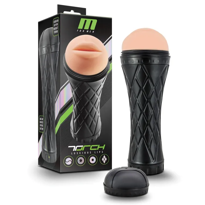 Vibrators Blush Novelties Blush M for Men The Torch Luscious Lips