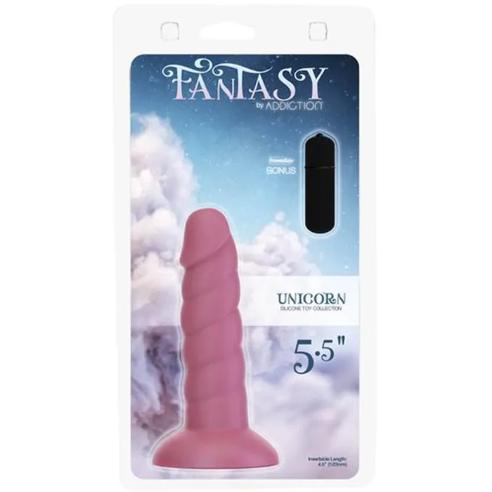 Addiction Dildos Unicorn Dildo 55in Pink