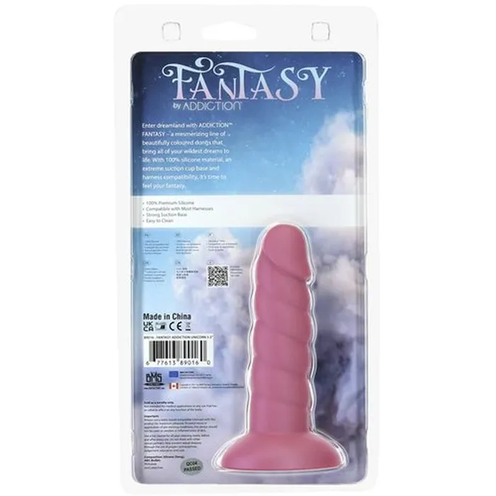 Addiction Dildos Unicorn Dildo 55in Pink