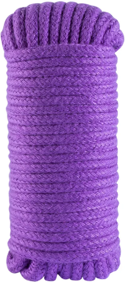 Excellent Power Vibrators 10m Cotton Bondage Rope Purple Sex Toy Adult Pleasure Excellent Power Vibrators 10m Cotton Bondage Rope Purple Sex Toy Adult Pleasure