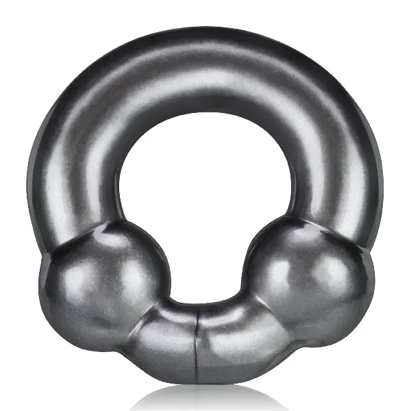 Male Sex Toys OxBalls Ultraballs 2 Pack Cockring Steel And Red