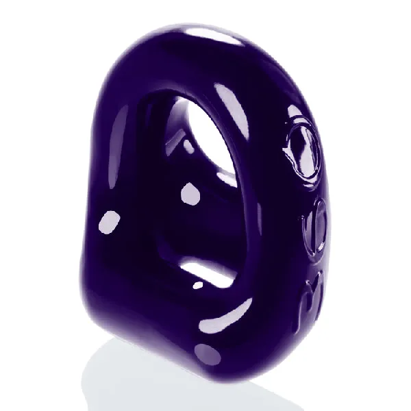 OxBalls Vibrators 360 Cockring And Ballsling Eggplant