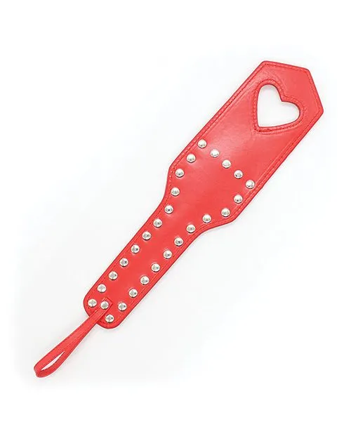 Plesur CutOut Heart Paddle with Studs plesur body products Female Sex Toys Plesur CutOut Heart Paddle with Studs plesur body products Female Sex Toys