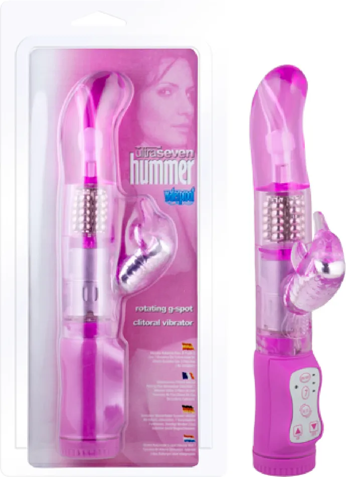 Vibrators Seven Creations Exotik Hummer Pink Sex Toy Adult Pleasure