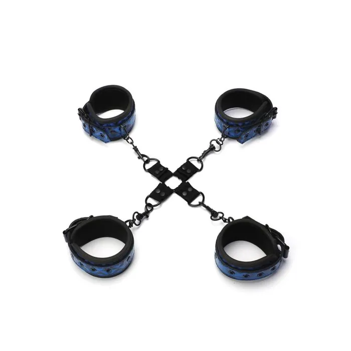 Vibrators Whipsmart Whip Smart Diamond Hogtie Restraint Blue