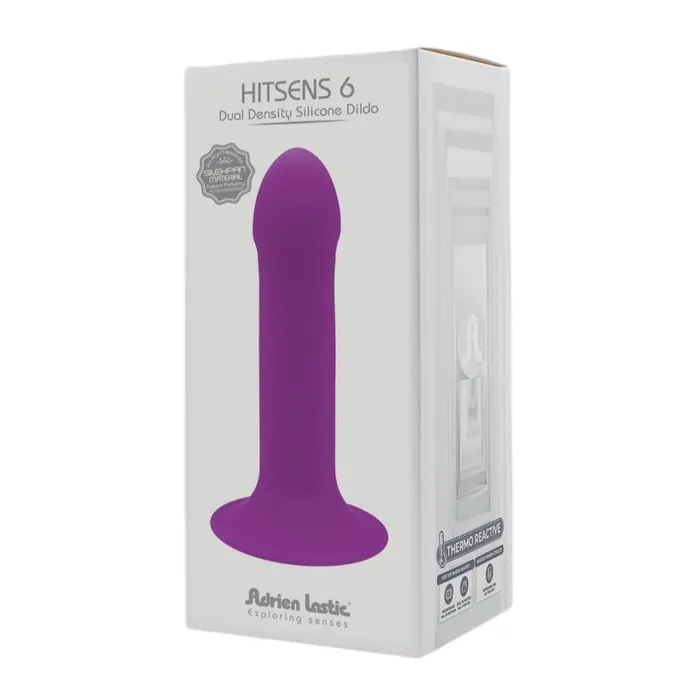Female Sex Toys Adrien Lastic Hitsens 6 Dual Density Silicone Dildo Adrien Lastic