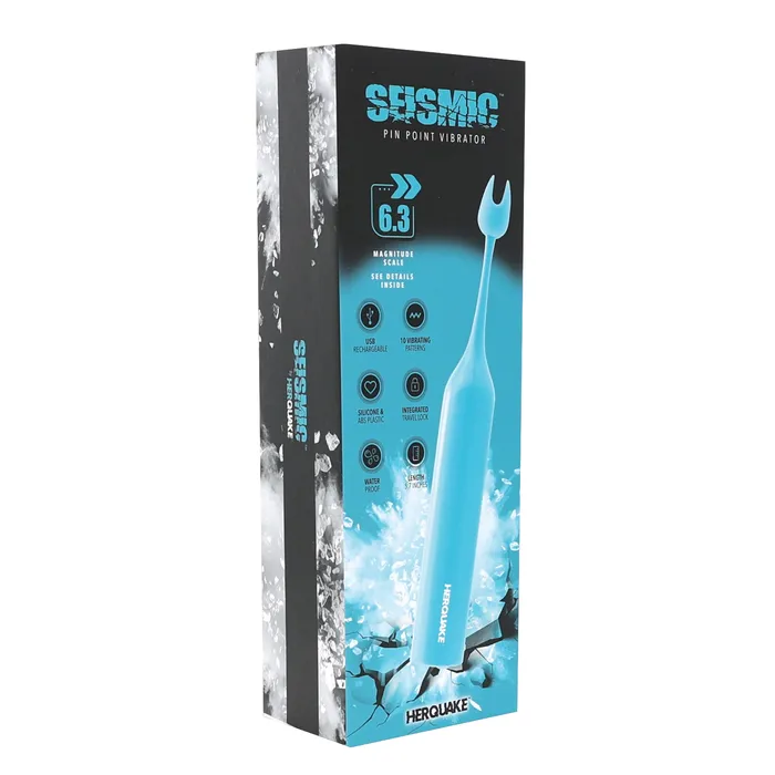 HERQUAKE Vibrators Powerful Pinpoint Wand Vibrator The Seismic