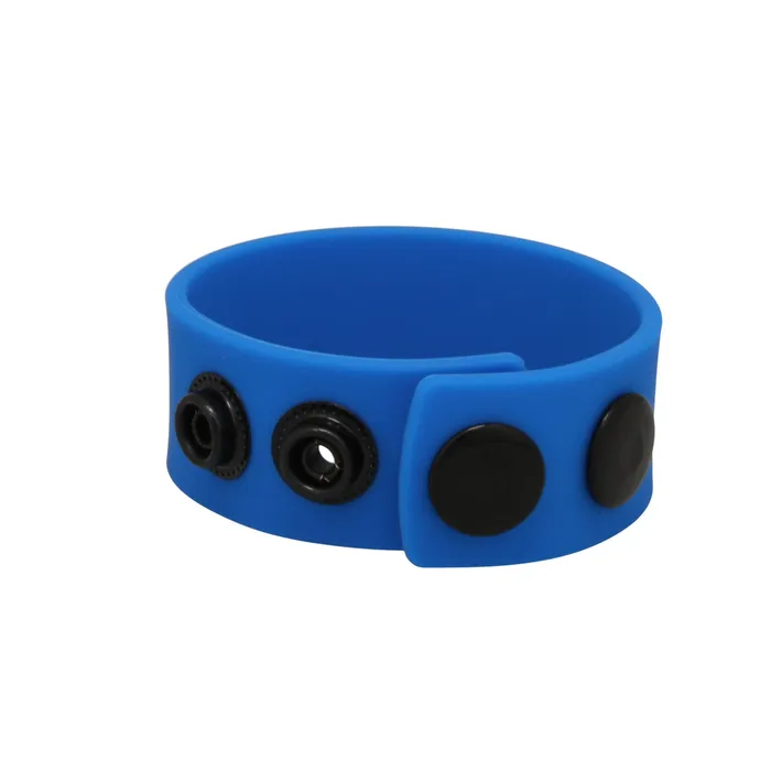 Male Sex Toys The VIP Adjustable Cock Ring Blue GENTLEMENS CLUB