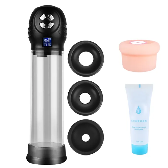 soniker Male Sex Toys Pump Penis Enlargement Electric Penis Pump For Men Male Masturbator