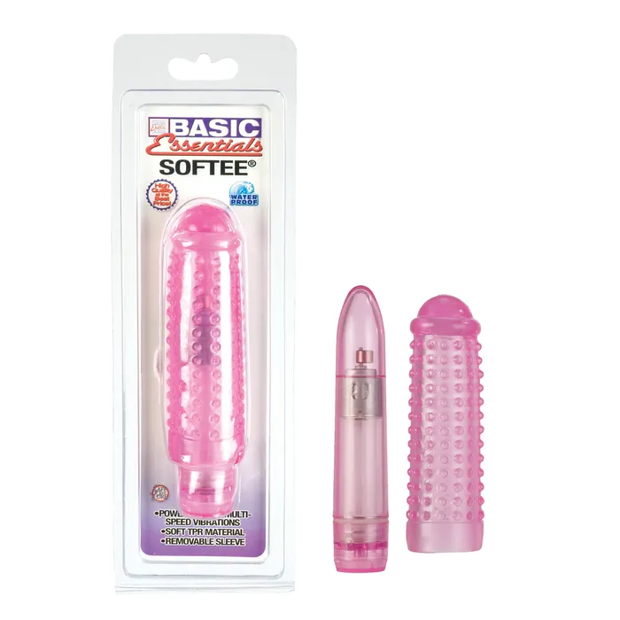 Basic Essentials Softee Pink California Exotic Novelties Vibrators