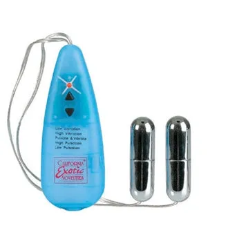 California Exotic Novelties Pocket Exotic Impulse Pocket Pack Slim Twin Bullets Male Sex Toys California Exotic Novelties Pocket Exotic Impulse Pocket Pack Slim Twin Bullets Male Sex Toys