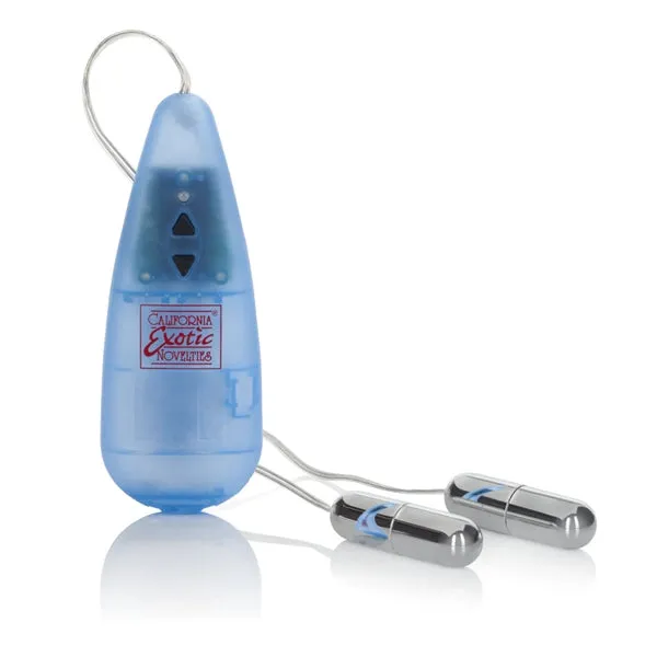 California Exotic Novelties Pocket Exotic Impulse Pocket Pack Slim Twin Bullets Male Sex Toys