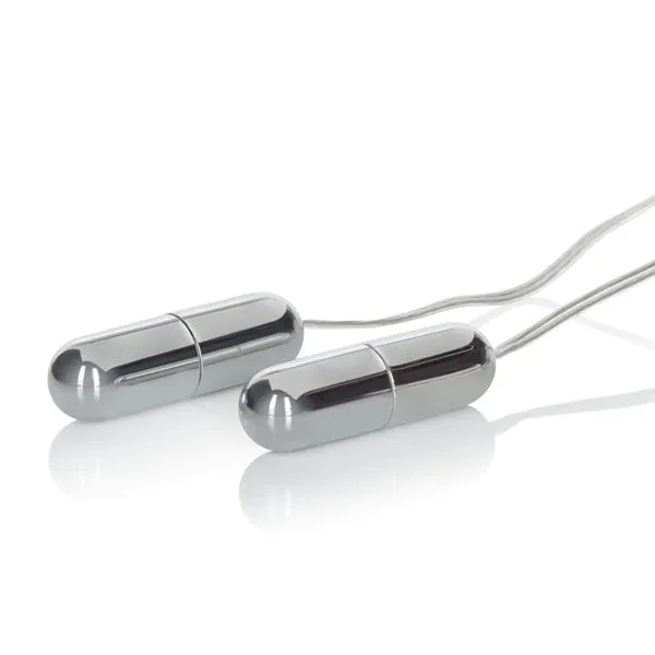 California Exotic Novelties Pocket Exotic Impulse Pocket Pack Slim Twin Bullets Male Sex Toys