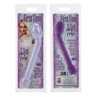 California Exotic Novelties Vibrators First Time G Spot Tulip Purple California Exotic Novelties Vibrators First Time G Spot Tulip Purple