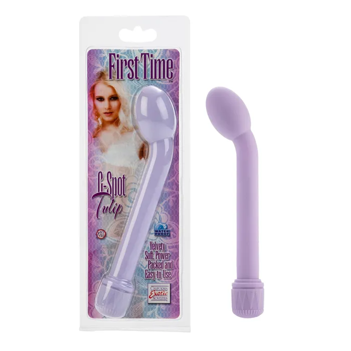 California Exotic Novelties Vibrators First Time G Spot Tulip Purple California Exotic Novelties Vibrators First Time G Spot Tulip Purple