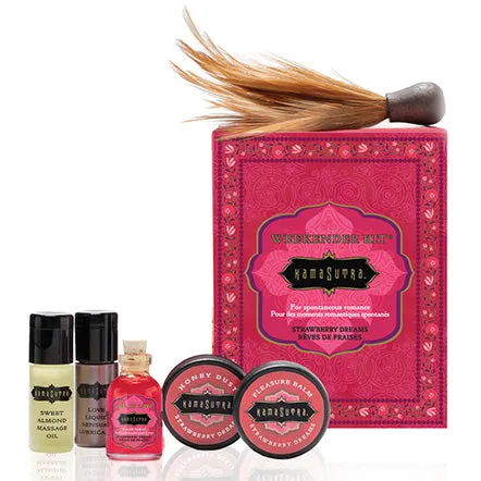 Kama Sutra Couples Weekender Kit Strawberry Dreams