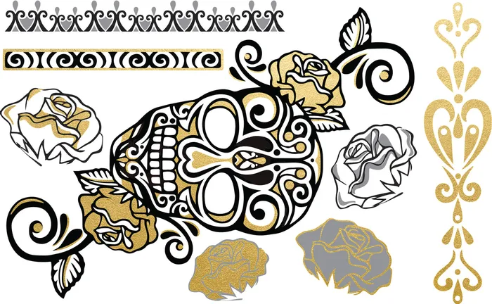 Maya Body Tattoo Body Art Ink Female Sex Toys