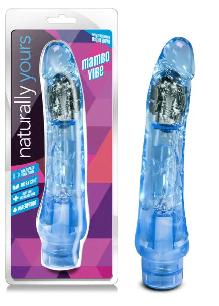 Naturally Yours Mambo Vibrator Blue Blush Novelties Vibrators