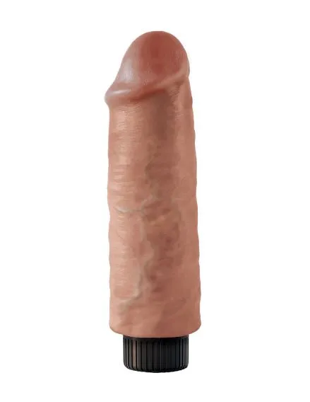 Pipedream Products Dildos King Cock 6in Vibrating Tan