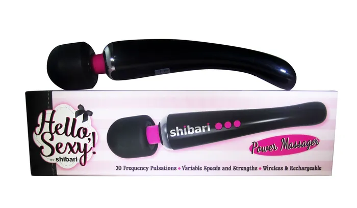 Shibari Anal Shibari Hello Sexy Power Massager Black