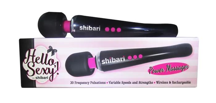 Shibari Anal Shibari Hello Sexy Power Massager Black