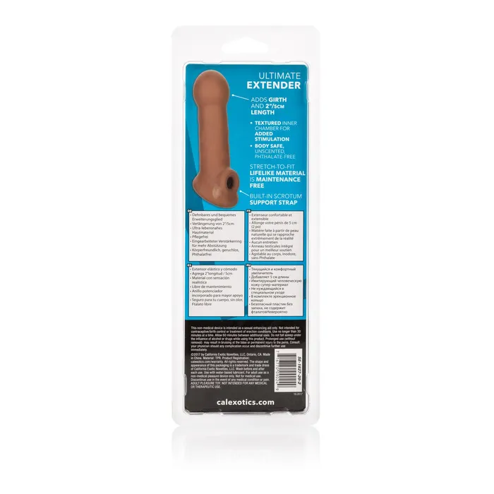 Ultimate Extender Brown California Exotic Novelties Vibrators
