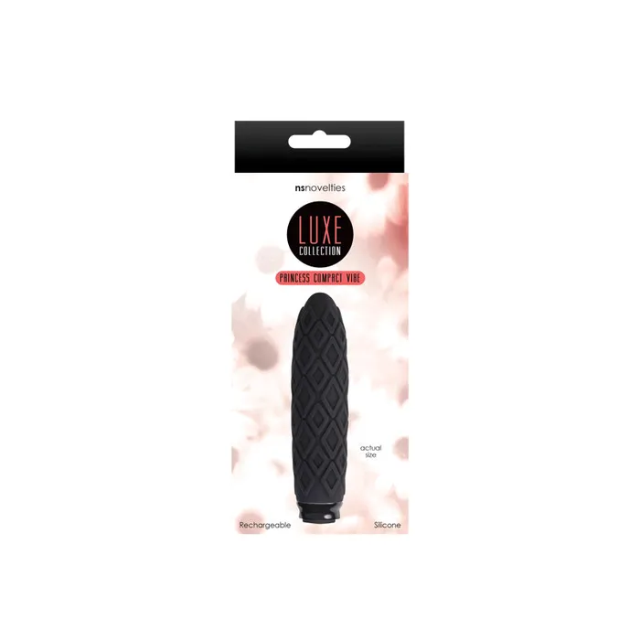 Vibrators NS Novelties Luxe Compact Vibrator Princess Black