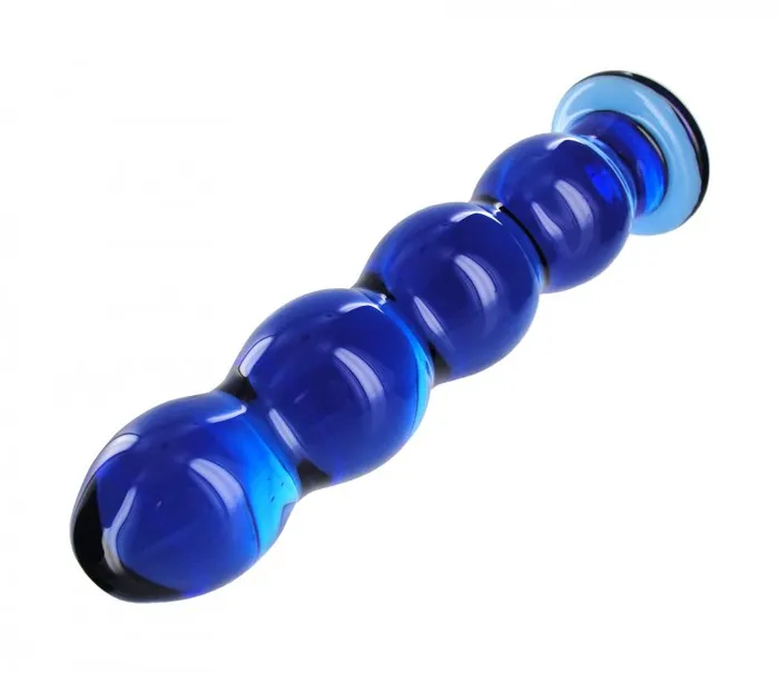 XR Brands Anal Pri SmallNirvana Cobalt Glass Probe