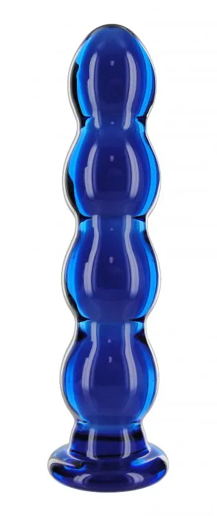 XR Brands Anal Pri SmallNirvana Cobalt Glass Probe