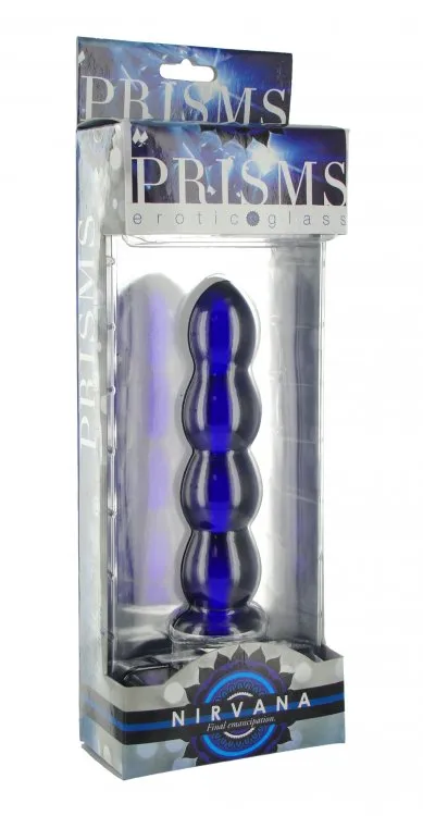 XR Brands Anal Pri SmallNirvana Cobalt Glass Probe