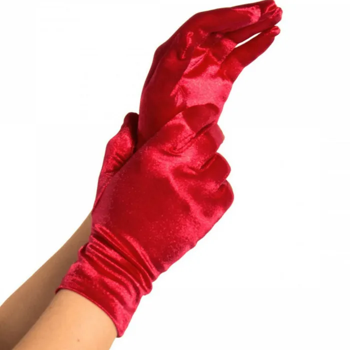 LEG AVENUE ACCESORIES GUANTI LEGAVENUE ROSSO SATINATO Vibrators