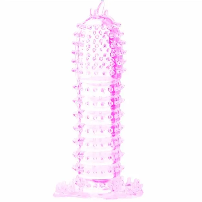 SLEEVE PINK SILICONE BAILE FOR HIM Male Sex Toys
