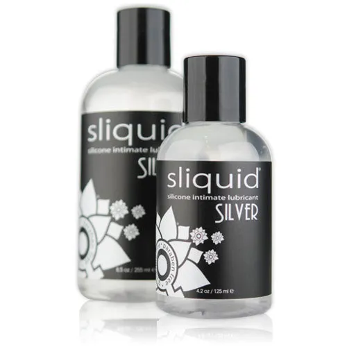 Sliquid Naturals Silver Silicone Lubricant125ml Sliquid Lubricants