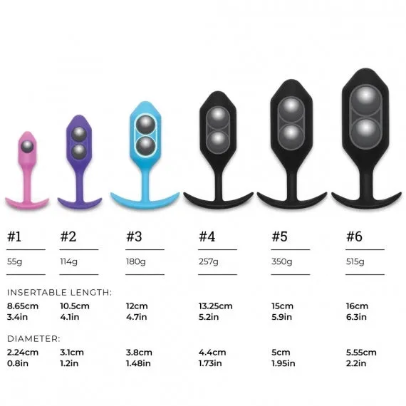 bVibe Vibrators bVibe Snug Plugs