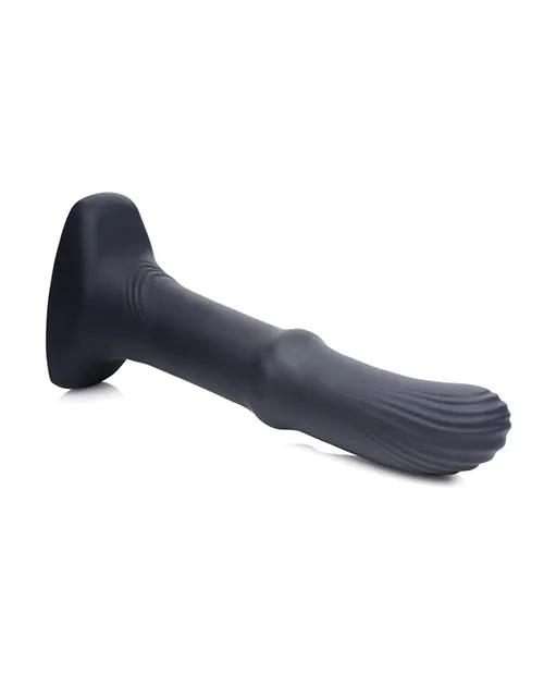 Female Sex Toys XR Brands Thunderplugs Sliding Shaft Silicone Vibrator Wremote