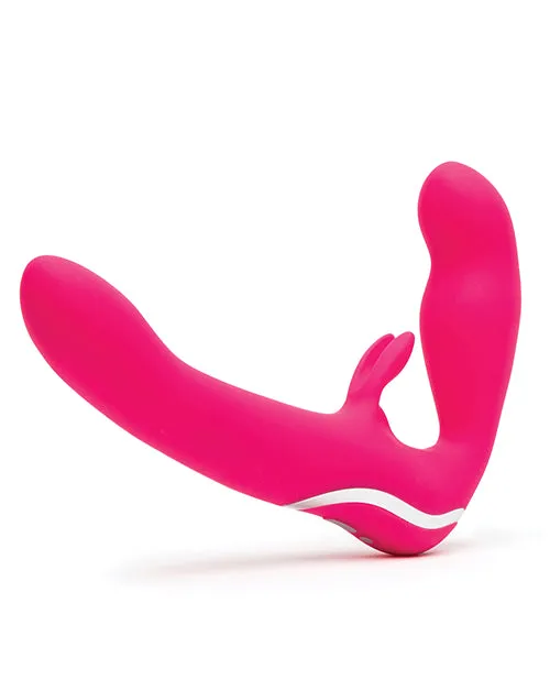 Happy Rabbit Strapless Strap On Rabbit Vibe Love Honey Female Sex Toys
