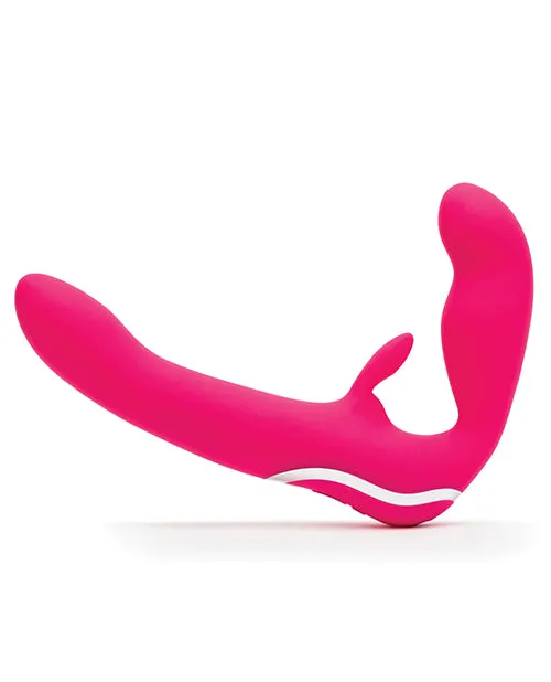 Happy Rabbit Strapless Strap On Rabbit Vibe Love Honey Female Sex Toys