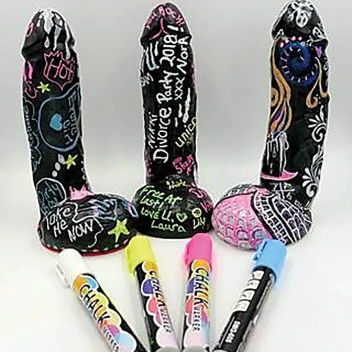 Kinkly Dildos Chalk Cock