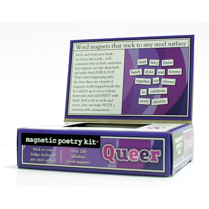 Magnetic Poetry Couples Magnetic Poetry Kit Queer Edition Magnetic Poetry Couples Magnetic Poetry Kit Queer Edition