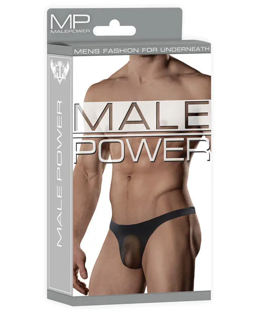 Male Power Anal Streaker Thong Black
