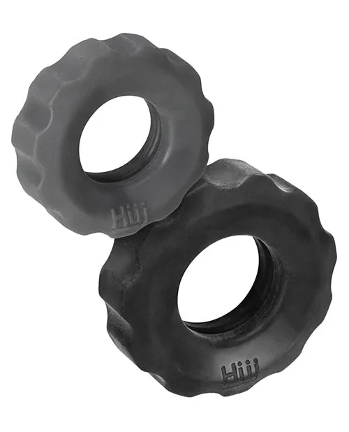 Male Sex Toys Oxballs Hunky Junk Cog Ring 2 Size Double Pack Pack Of 2