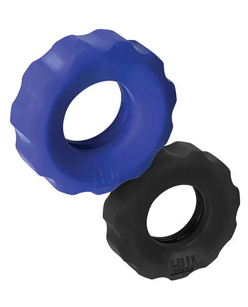 Male Sex Toys Oxballs Hunky Junk Cog Ring 2 Size Double Pack Pack Of 2