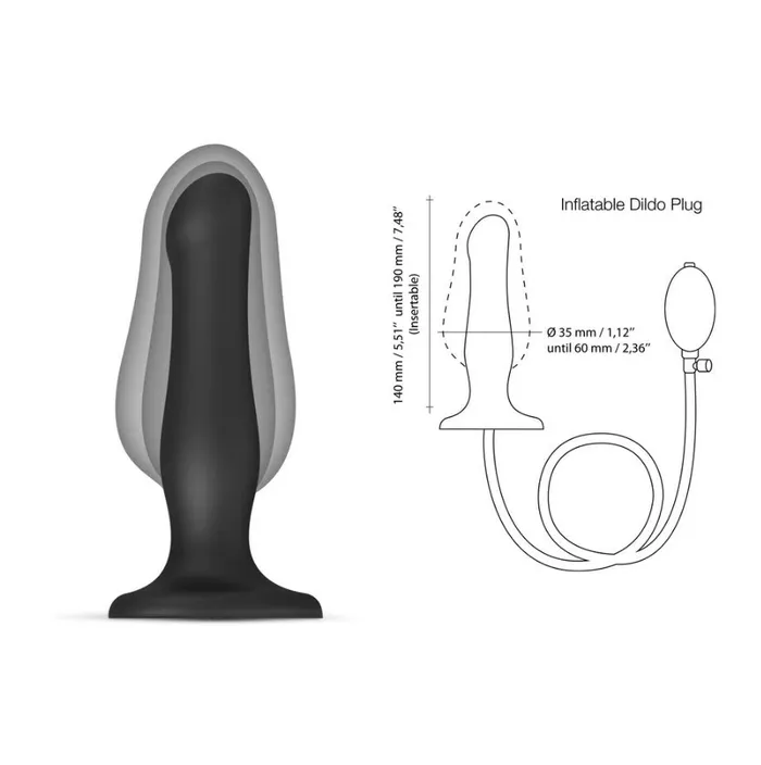 StrapOnMe Female Sex Toys StraponMe Inflatable Dildo Plug