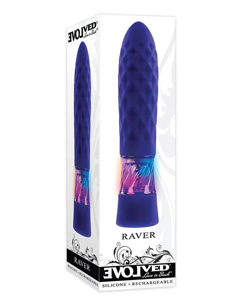 Vibrators Evolved Evolved Raver Light Up Bullet